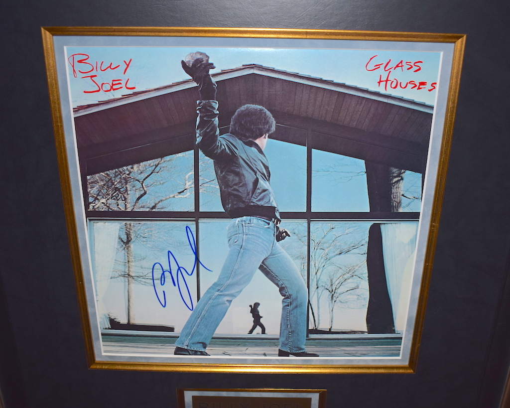 Billy Joel, Glass Houses, handwritten lyrics, rock star galleryROCK