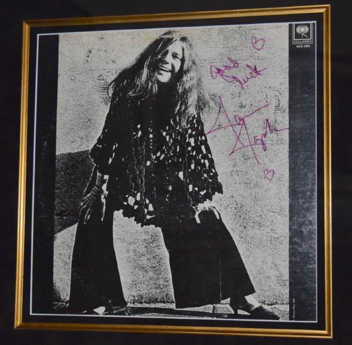 Janis Joplin – Cheap Thrills (Front & Back Signed Covers), Janis Joplin