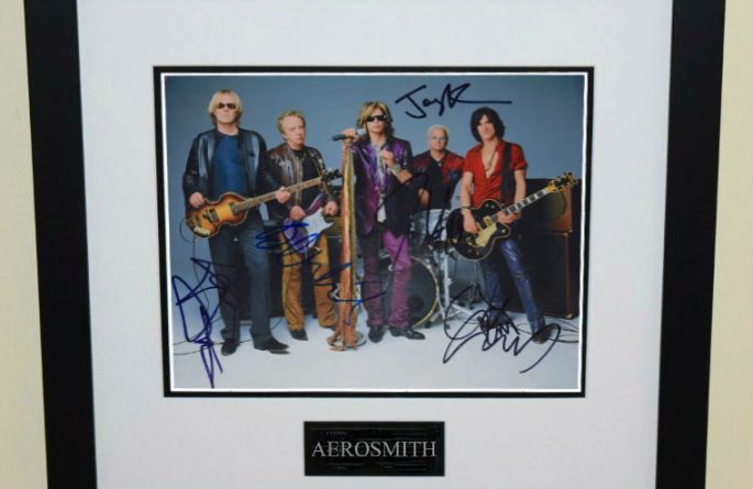 #4-Aerosmith Signed 8×10 Photograph