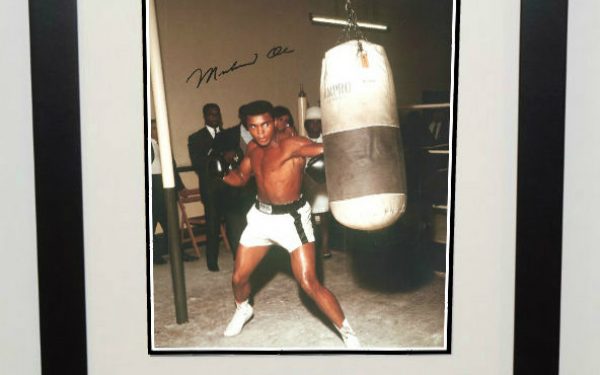 #3-Muhammad Ali Signed 8×10 Photograph