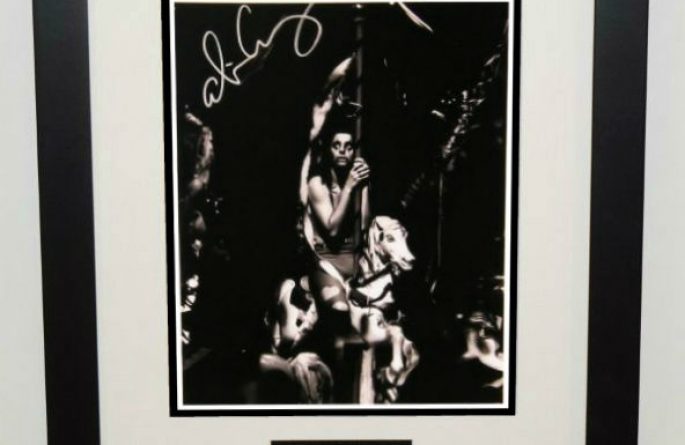 #3-Alice Cooper Signed 13×19 Photograph
