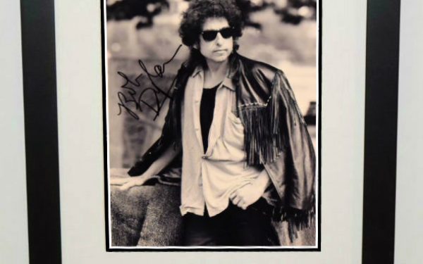 #3-Bob Dylan Signed 8×10 Photograph
