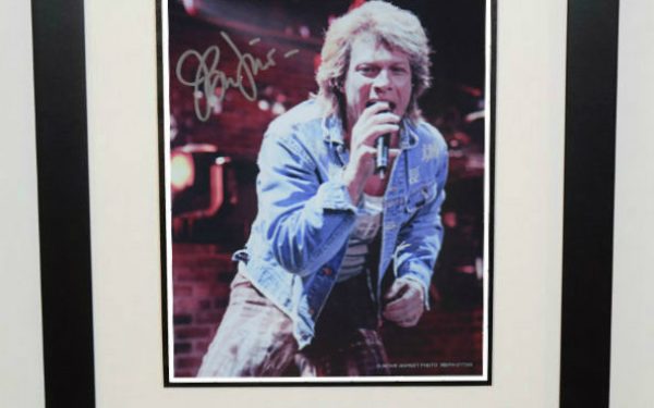 #4-Bon Jovi Signed 8×10 Photograph