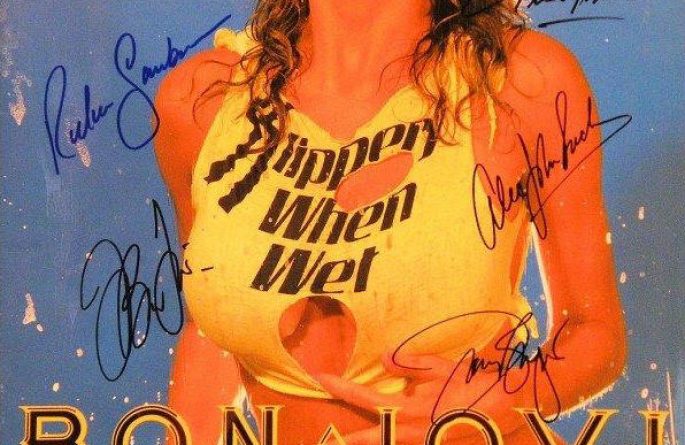 #5-Bon Jovi Signed Tour Book