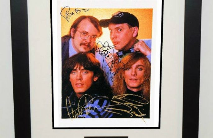 #1-Cheap Trick Signed 8×10 Photograph