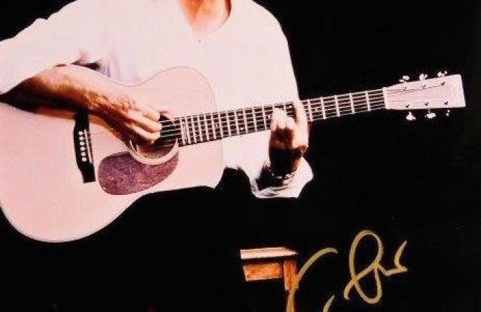 #7-Eric Clapton Signed 8×10 Photograph