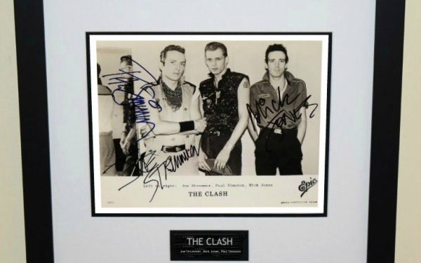 #2-Clash Signed 8×10 Photograph
