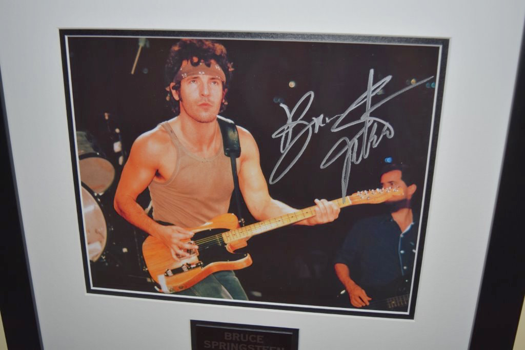 Bruce Springsteen, Signed 8x10 Photograph, ROCK STAR galleryROCK STAR ...