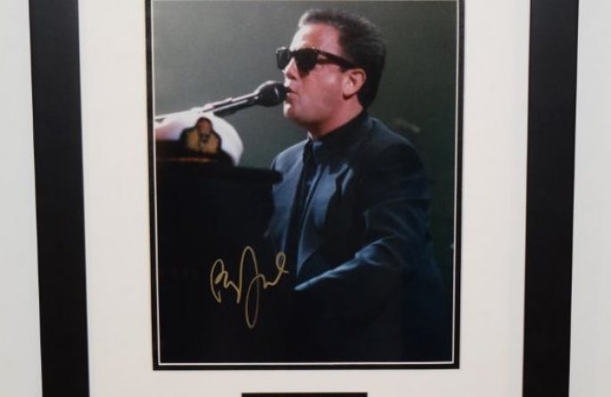 #1-Billy Joel Signed 8×10 Photograph