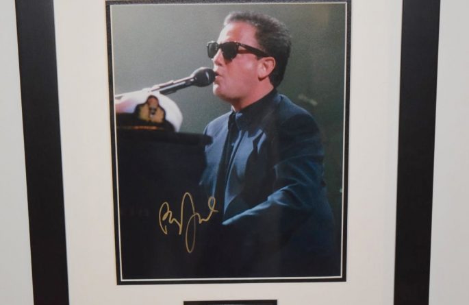 #1-Billy Joel Signed 8×10 Photograph