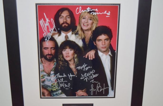 #2-Fleetwood Mac Signed 8×10 Photograph