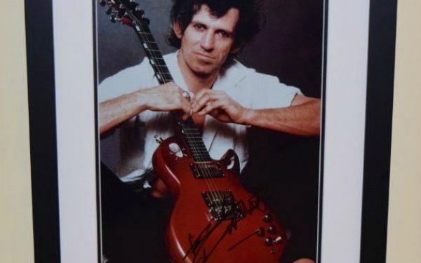 #1-Keith Richards Signed 8×10 Photograph