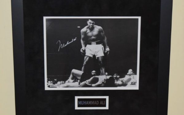 #1-Muhammad Ali Signed 8×10 Photograph