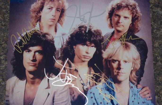 #5-Aerosmith Signed 8×10 Photograph