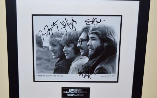 #1-Creedence Clearwater Revival Signed 8×10 Photograph