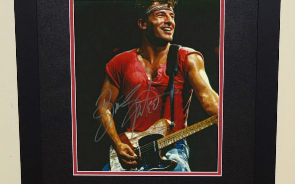 #4 Bruce Springsteen Signed 8×10 Photograph
