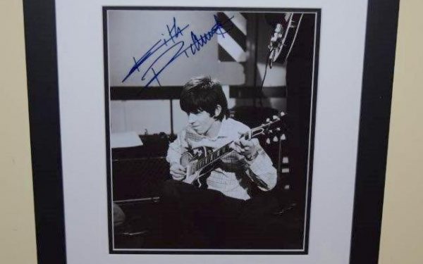 #2-Keith Richards Signed 8×10 Photograph