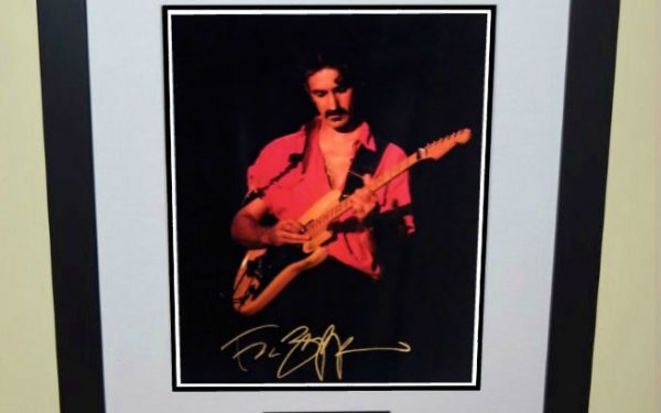 #2-Frank Zappa Signed 8×10 Photograph