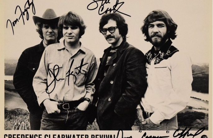 #2-Creedence Clearwater Revival Signed 8×10 Photograph