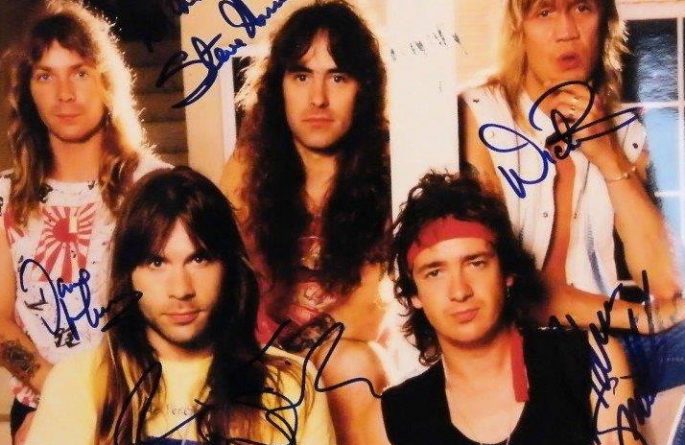 #1-Iron Maiden Signed 8×10 Photograph