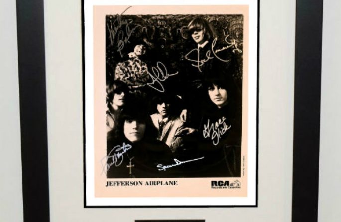 #1-Jefferson Airplane Signed 8×10 Photograph