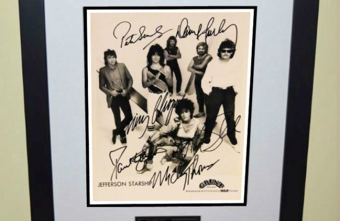 #2-Jefferson Starship Signed 8×10 Photograph