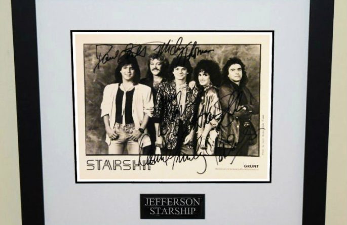 #1-Jefferson Starship Signed 8×10 Photograph
