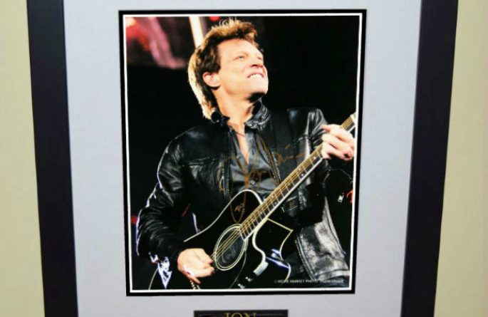 #1-Bon Jovi Signed 8×10 Photograph