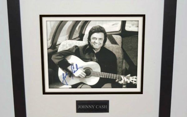 #1-Johnny Cash Signed 8×10 Photograph