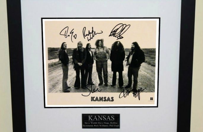 Kansas Signed 8×10 Photograph