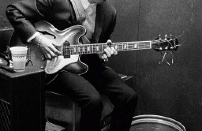 Keith Richards Playing Guitar