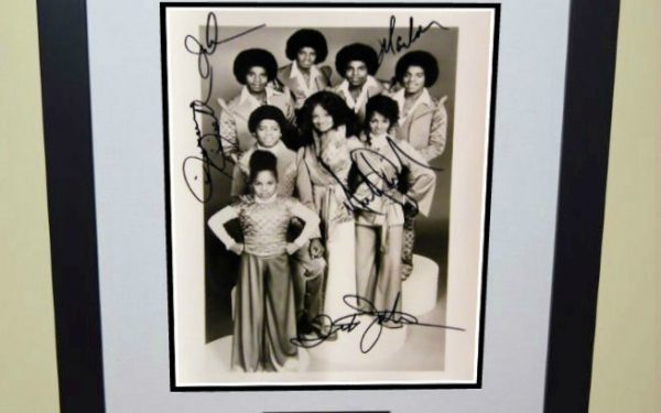 #3-Michael Jackson Signed 8×10 Promotional Photograph