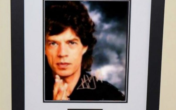 #2-Mick Jagger Signed 8×10 photograph