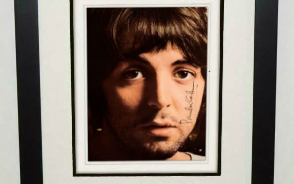 #7-Paul McCartney Signed 8×10 Photograph