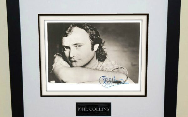 Phil Collins Signed  8×10 Photograph