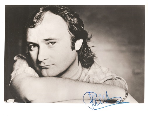 Phil Collins Signed 8x10 Photograph Rock Star Galleryrock Star Gallery