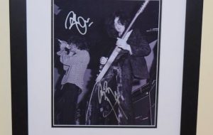 #3-Robert Plant and Jimmy Page Signed 8×10 Photograph