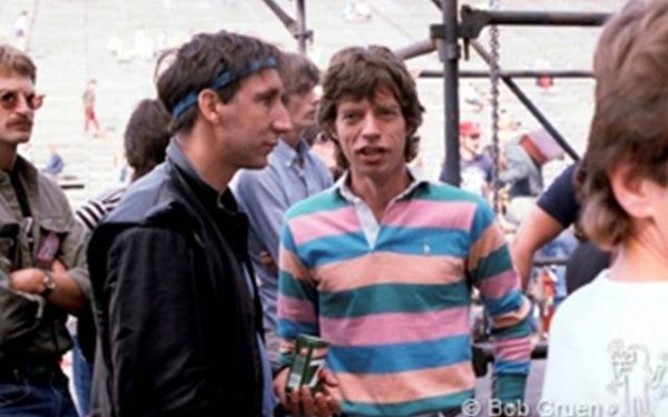 Pete Townshend & Mick Jagger Philadelphia, PA, 1982