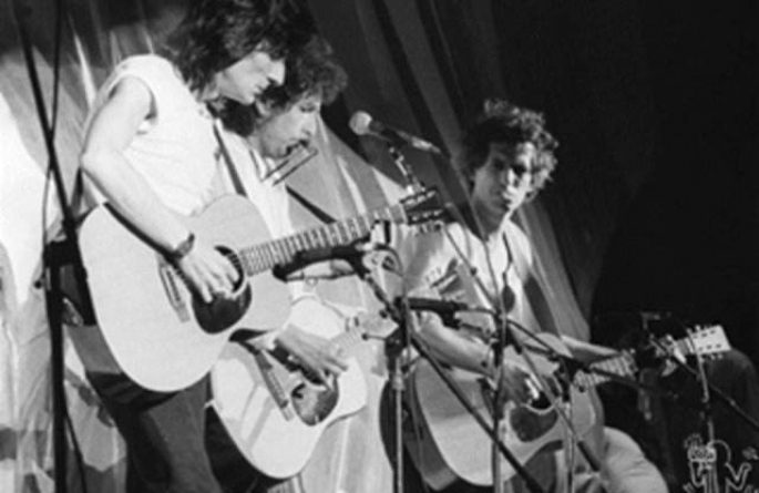 Ronnie Wood, Bob Dylan & Keith Richards Live