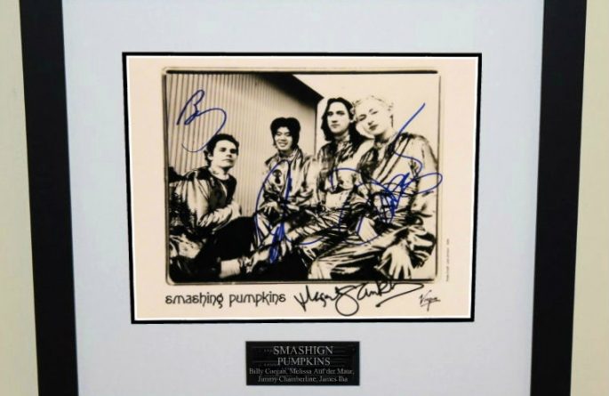 Smashing Pumpkins Signed 8×10 Photograph