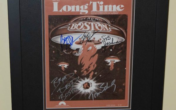 Boston – Long Time Signed Sheet Music