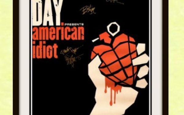 Green Day Signed Poster