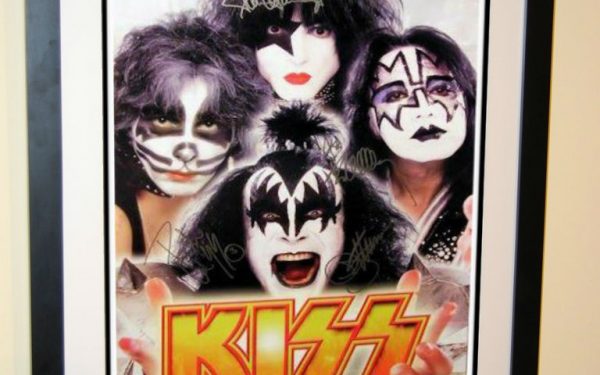 #2 KISS Signed Poster