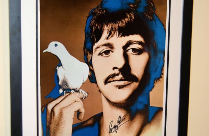 Ringo Starr Signed Poster