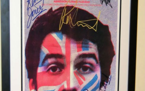 #1 Rod Stewart & Small Faces Signed Poster