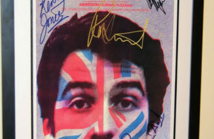 #1 Rod Stewart & Small Faces Signed Poster