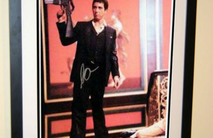 #2 Scarface Signed Movie Poster