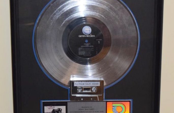Aerosmith RIAA Award For Pump
