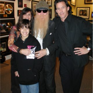 Billy Gibbons of ZZ Top at ROCK STAR gallery