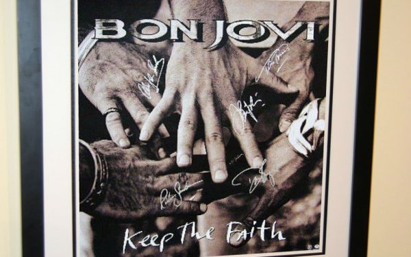 #2 Bon Jovi – Keep The Faith Signed Poster
